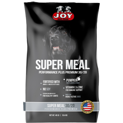 Joy Dog Food-Super Meal 30/20-40lbs