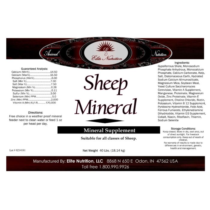 Sheep Mineral