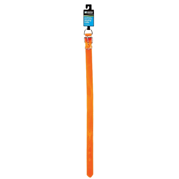 1" X17" Orange Nylon Hunting Collar