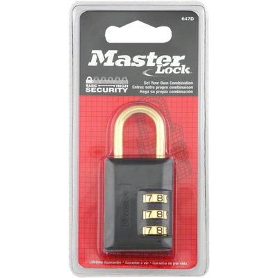 1-1/4 Luggage Comb Lock
