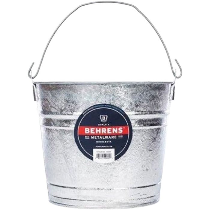 10 Qt Metal Water Bucket