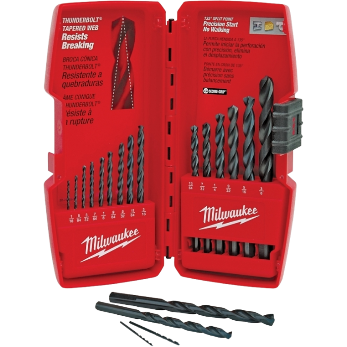 15Pc Drill Bit Set
