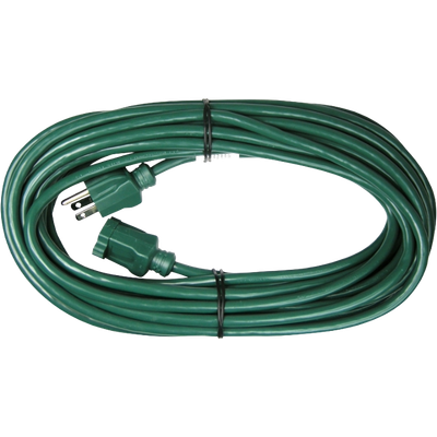 16/3 Green Yard Extension Cord