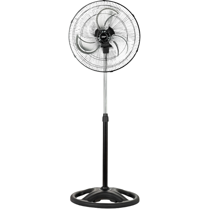 18" Black Pedestal Fan