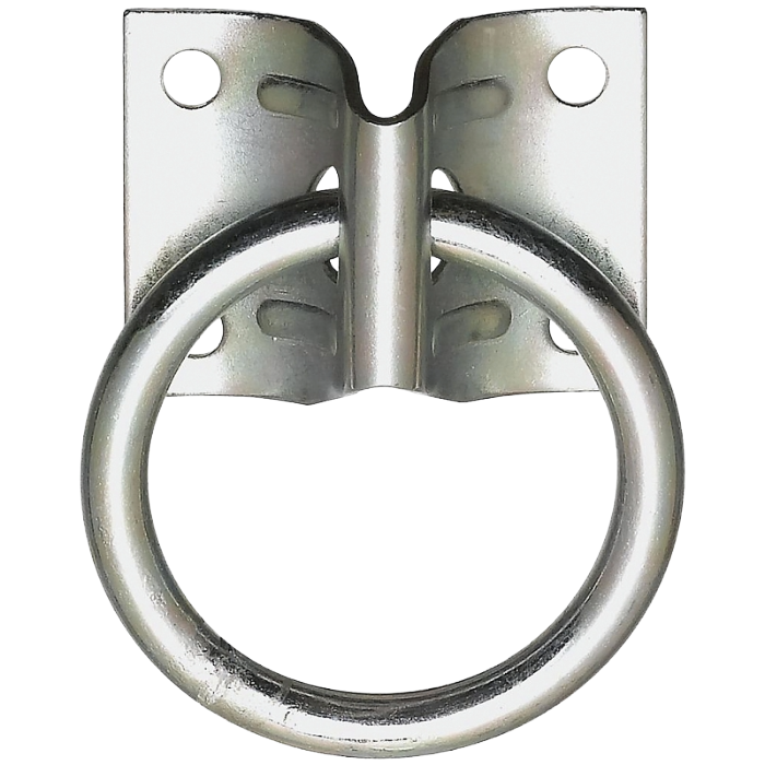 2" Zinc Ring Hitch W/Plate