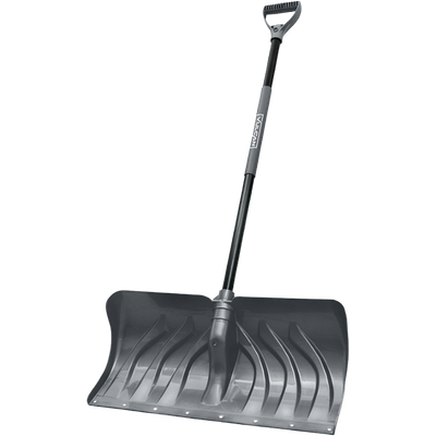 24" Snow Shovel Steel Handle