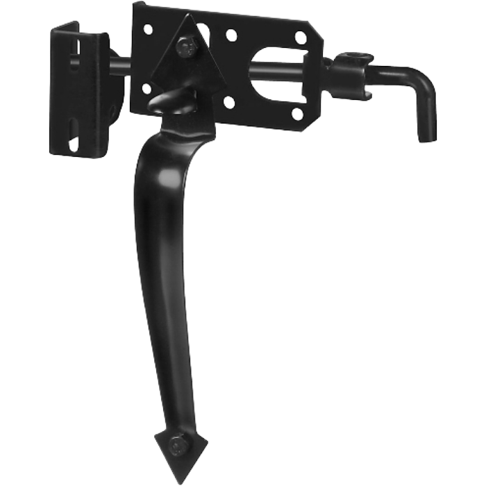 3" Black Door/Gate Latch