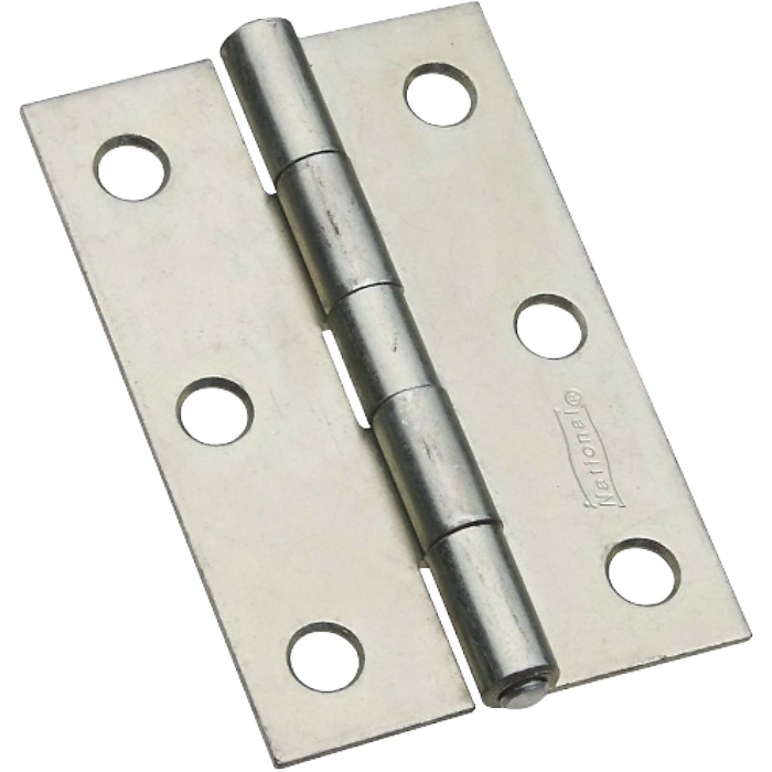 3" Narrow Zinc Plate Hinge
