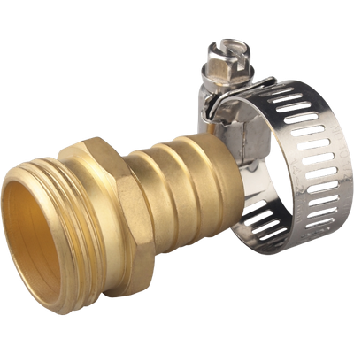 3/4" Brass Hose Coupling