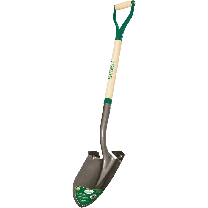 30" D-Grip  Wood Handle Digging Shovel