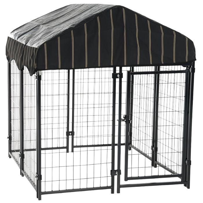 4'X4' Dog Kennel Lucky Dog