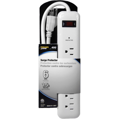 400J Surge 6 Strip Outlet