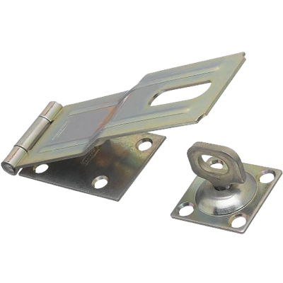 6" Zinc Safety Hasp