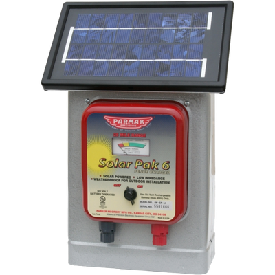 6V 25 Mile Solar Fence Charger