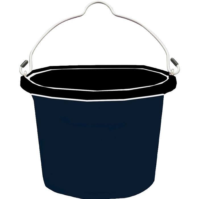 8 Qt  Flat Sided Bucket