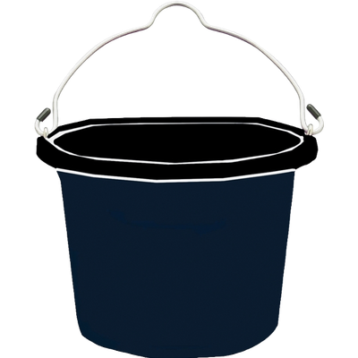 8 Qt  Flat Sided Bucket