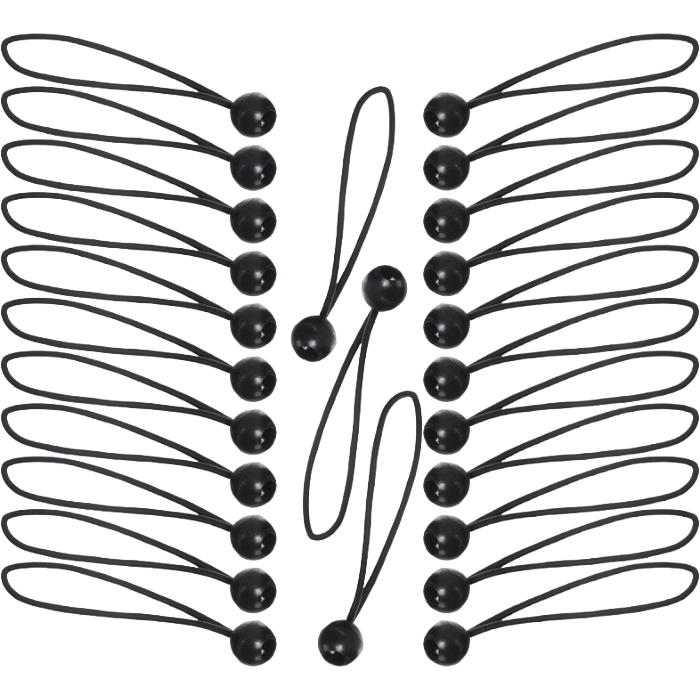 8" 25 Pc Bungee Ball Cord