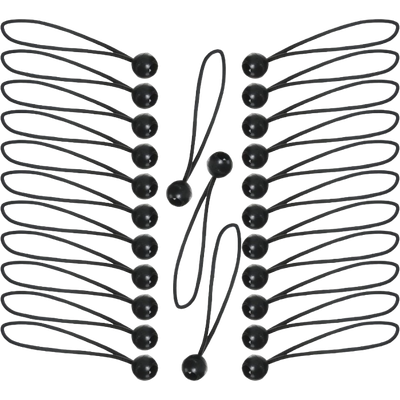 8" 25 Pc Bungee Ball Cord