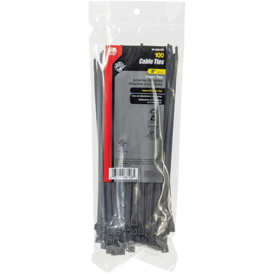 8" Cable Tie 100 Pack