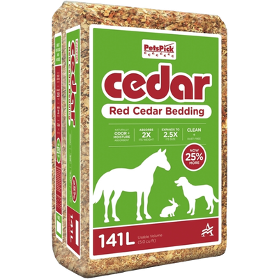 Cedar Shavings Skid of 55