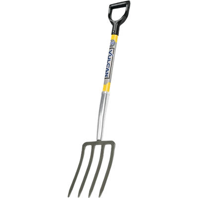 D- Grip Fiberglass Handle Spading Fork