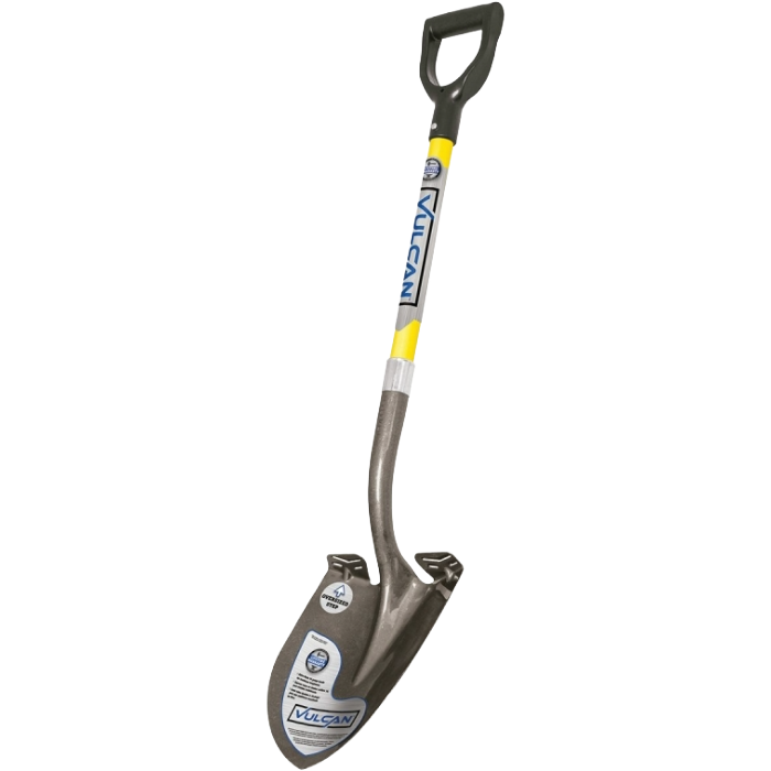 D-Grip Fiberglass Handle Digging Shovel