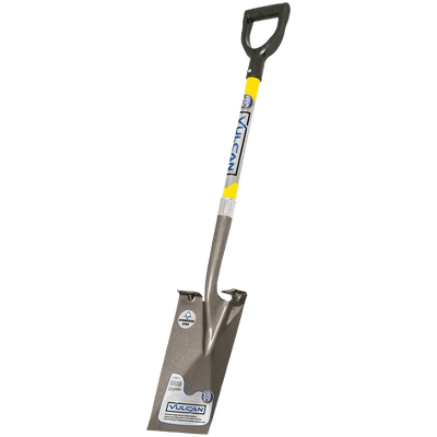 D-Grip Fiberglass Handle Garden Spade