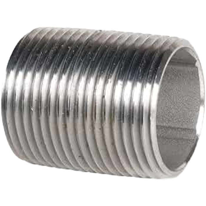 Fuel - 3/4" Nipple Close Stainless