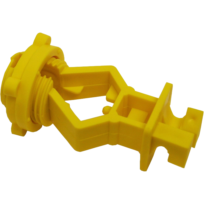 Yellow Screw-on T-post Insulators  Pk of 25