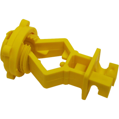 Yellow Screw-on T-post Insulators  Pk of 25