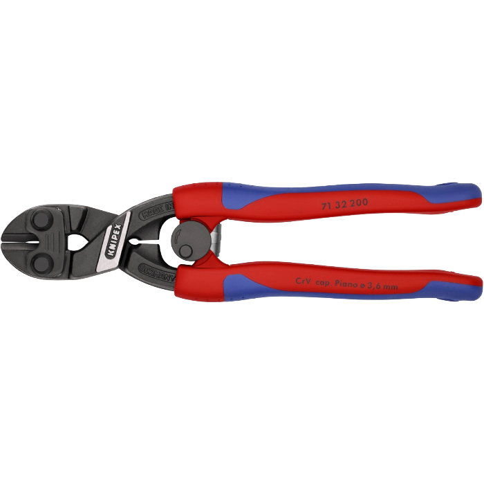 Knipex Wire Cutter -Notched Blade- w/Spring