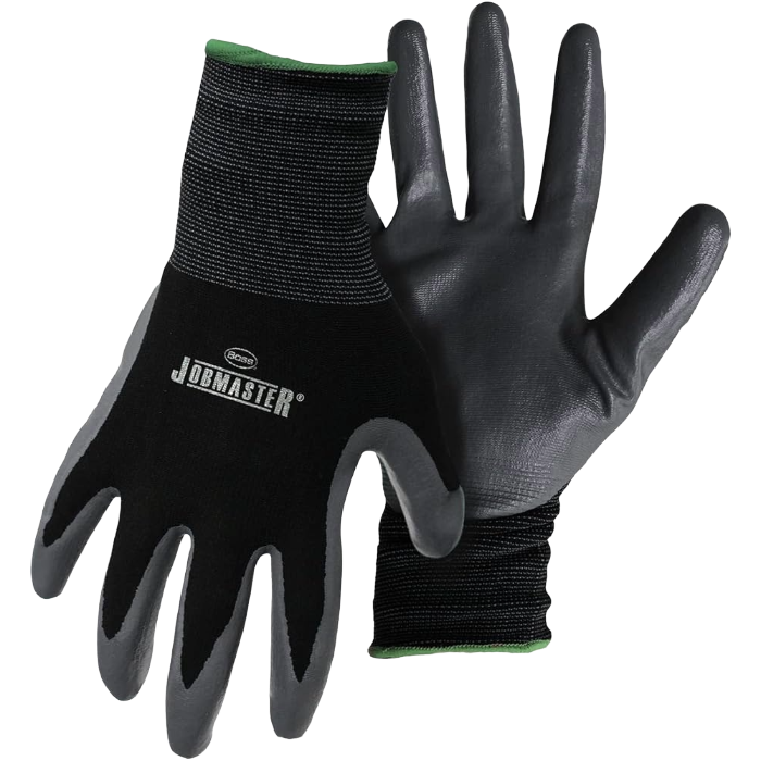 Nylon Glove  w/Nitrile M