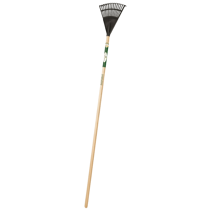 Poly Tines Wood Shrub Rake