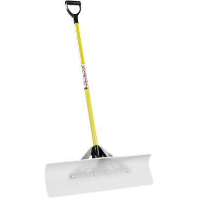 Wide Blade Poly Snow Pusher