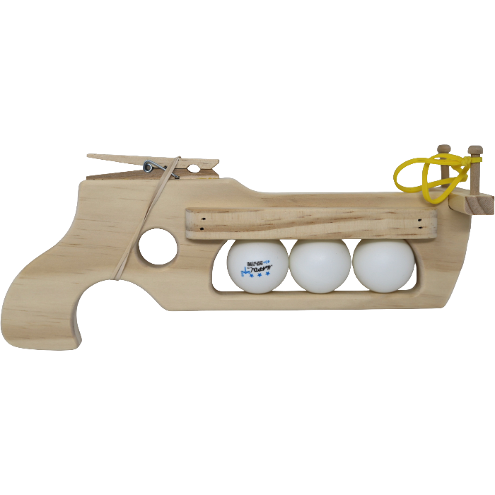 Owl Ping-Pong Gun