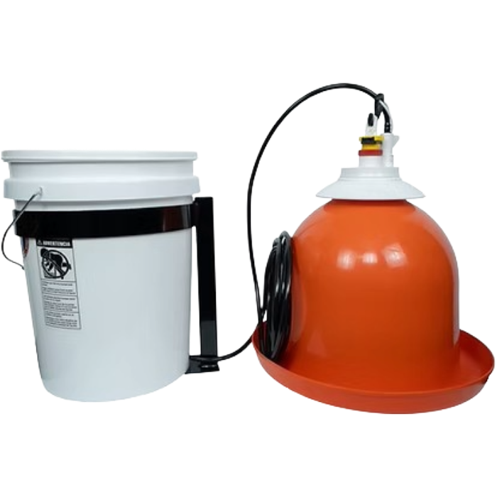 Hanging Bell Waterer Setup