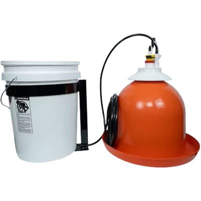 Hanging Bell Waterer Setup