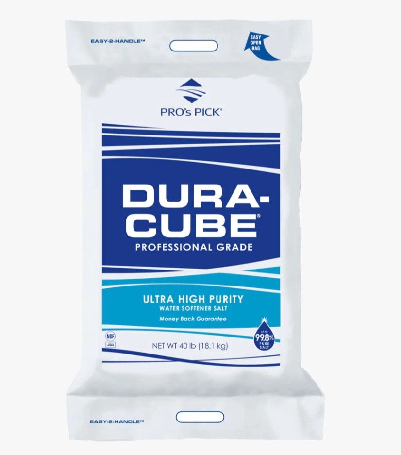 DURA CUBE SOFTENER SALT REGULAR SKID OF 63