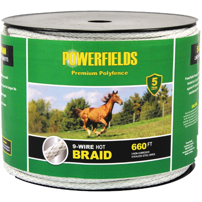 1/4" Hot Braid 9-Wire