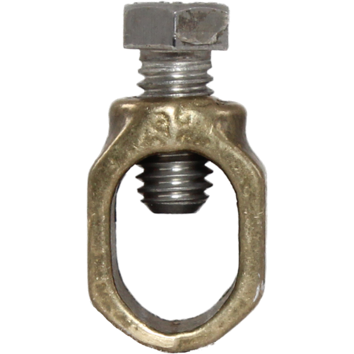 5/8" Brass Ground Rod Nut