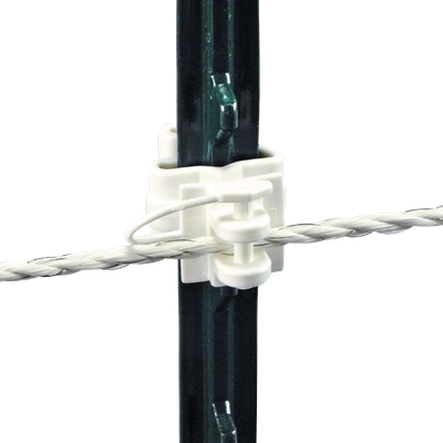 Pinlock T-post Insulators - Pk of 25