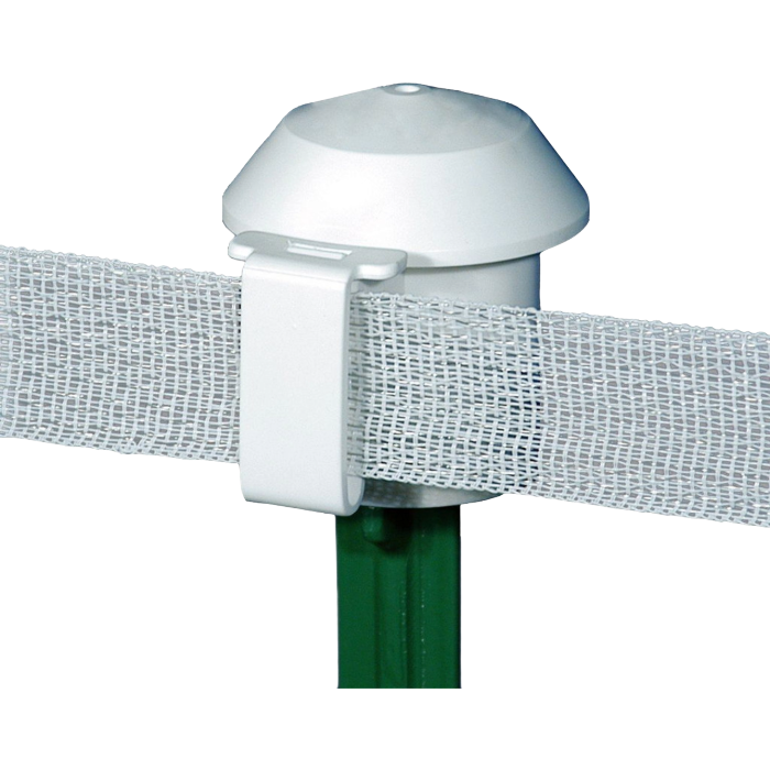 T-Post Cap Insulator White Pk of 10