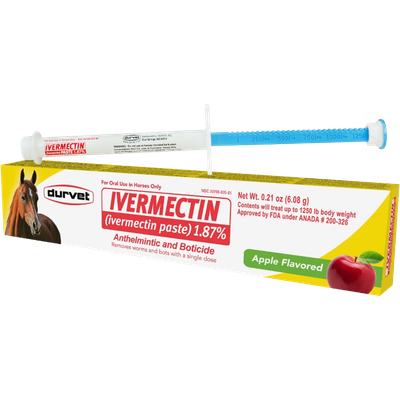Durvet Ivermectin Dewormer Paste Equine