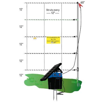 DS Deer QuikFence 60"X100'