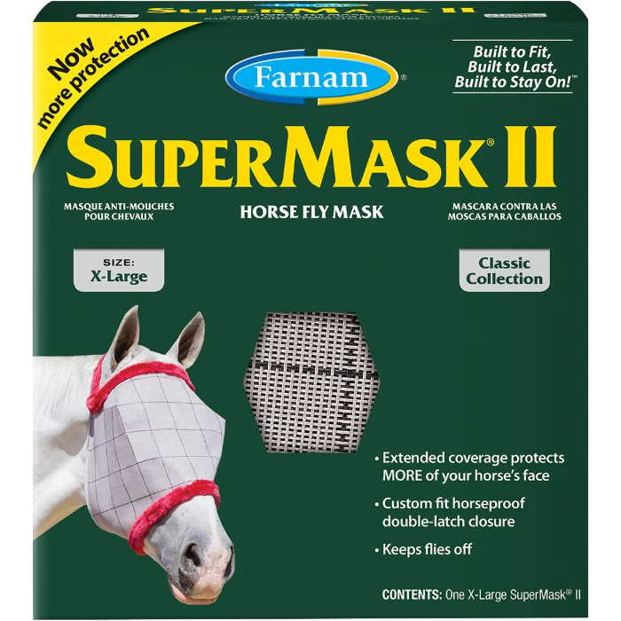 Supermask II Fly Mask w/o Ears XL