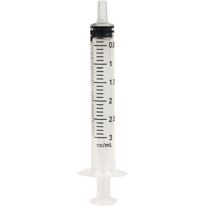 Syringe 3ml w/Out Needle