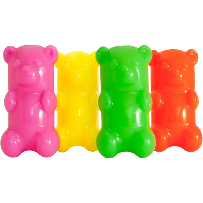 Ruff Dawg Gummy Bear Dog Toy (Assorted Colors)