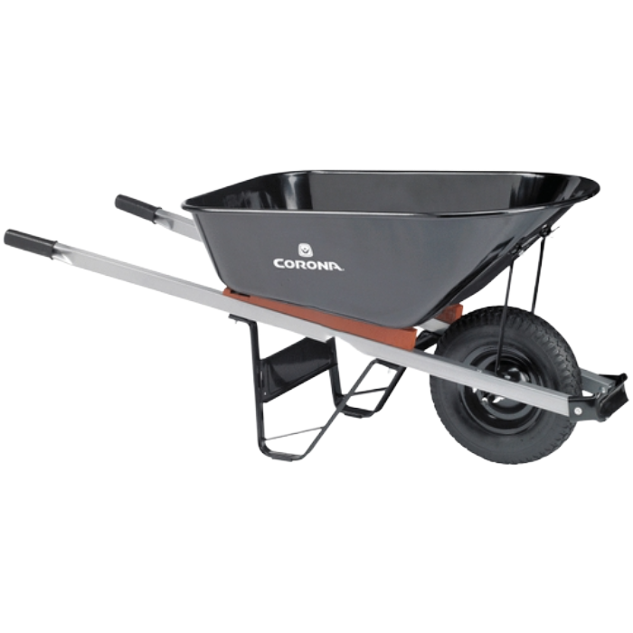 6 CF Steel Wheelbarrow Knob Tire