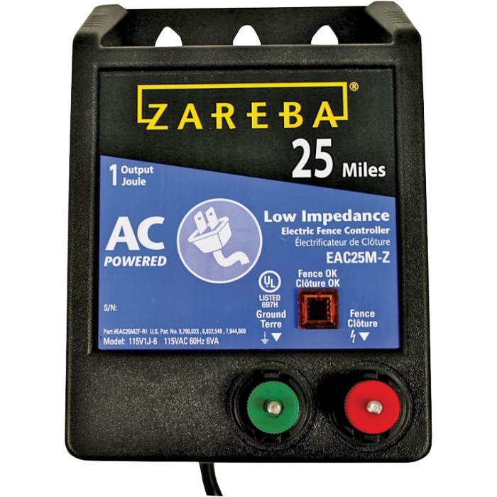 AC Low Imped Electric Fence Energizer, Type: 25 MI