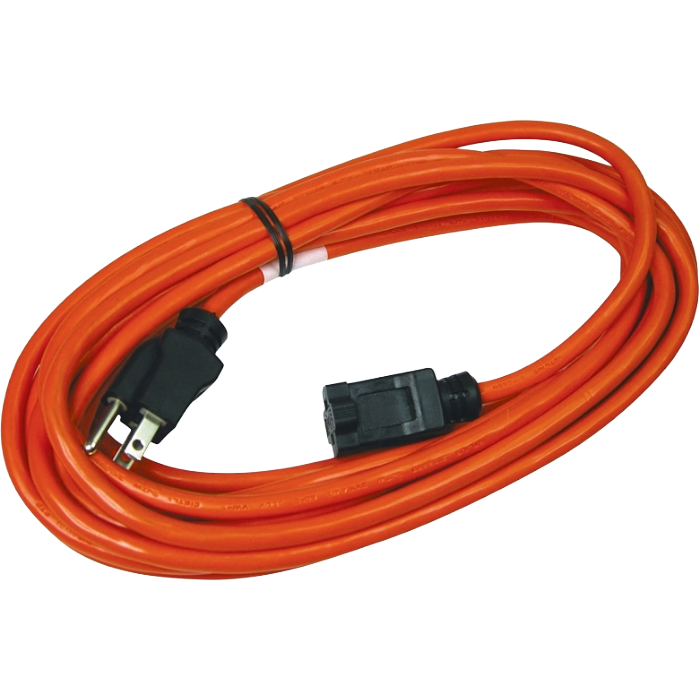 16/3 Orange Extension Cord, Size: 25'